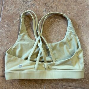 Lululemon Athletica Tan Sports Bra